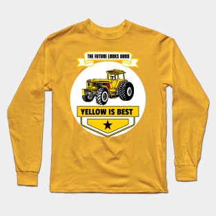 Yellow is best Long Sleeve T-Shirt